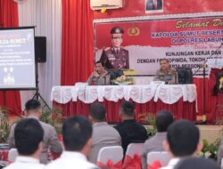 Kapolda Sumut Gelar Rapat Dengan Dua Kapolres