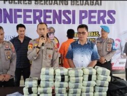 28 Kg Sabu di Amankan Polres Sergai