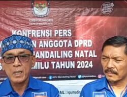 PAN Partai Pertama yang Berkasnya Diterima KPU Madina Tanpa Masalah