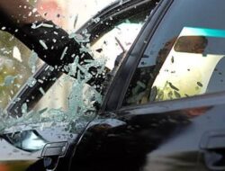 Empat Lajang Tanggung Pelaku Pecah Kaca Mobil Di Ciduk Polisi