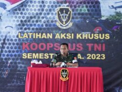 Dankoopssus TNI : TNI Siap Atasi Aksi Terorisme Mulai Dari Penangkalan, Penindakan, Sampai Dengan Pemulihan