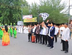 Pawai Ta’aruf & Tausiyah Warnai Peringatan Tahun Baru Islam 1 Muharram 1445 di Kabupaten Labuhanbatu