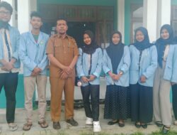 Pemerintah Desa Kinantan Sambut Baik KKN Mahasiswa UNRI