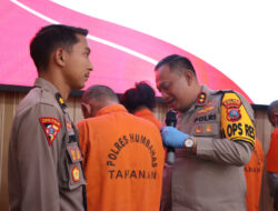 Polres Humbahas Rilis Pengungkapan Kasus Sabu & Tabrak Lari