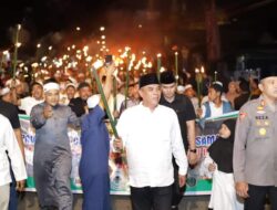 Peringatan 1 Muharram, Pemkab Madina Konvoi Keliling Panyabungan