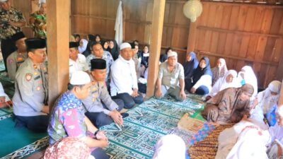 Innalillahi, Tuan Guru Sukajadi Meninggal Dunia, Kapolres Labuhanbatu Melayat ke Rumah Duka