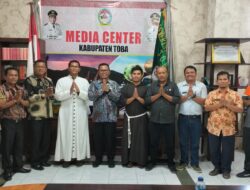 Poltak Sitorus Dukung Pesta Paduan Suara Gerejani Katolik Kabupaten Toba