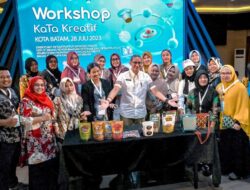 Menparekraf Review Produk Peserta Workshop KaTa Kreatif di Batam ala Food Vlogger