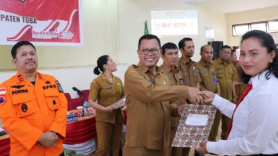 Bupati Toba Lantik 461 Orang P3K