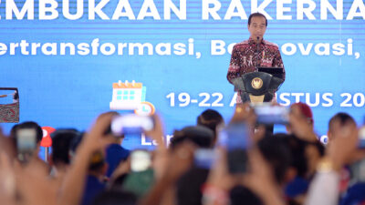 Presiden Jokowi Hadiri Pengukuhan dan Rakernas GAMKI di Medan