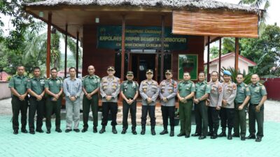 Perkuat Sinergitas, Kapolres Kampar Kunjungi Makodim 0313/ KPR dan Kejakaan Negeri Kampar