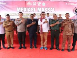 64 Perkara di Polsek Tanah Jawa, Damai Melalui Restoratif Justice Massal Polres Simalungun