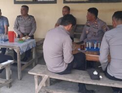 Coffee Morning, Polsek Lumbanjulu Sosialisasi Pembentukan Kampung Bebas Narkoba