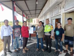 Warga Sibolahotang SAS Bertikai, Berujung Damai Setelah Dimediasi Bhabinkamtibmas Polsek Balige