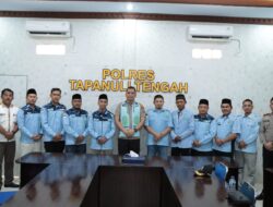 Siap Bersinergi, Kapolres Tapteng Terima Audiensi BKPRMI Tapteng