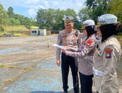 Ditlantas Polda Kepri Ubah Uji Praktek Zig Zag & Angka 8 Membuat SIM