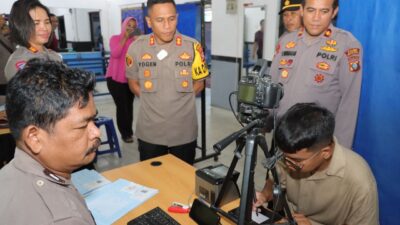 Kapolres Sidak Pelayanan Publik di Satpas & Samsat Pematangsiantar