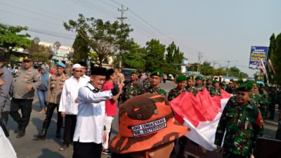 Kirab Merah Putih Sepanjang 1.000 Meter di Kota Pemalang