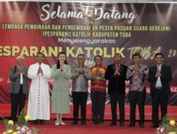 Apresiasi Pesparani Katolik, Bupati Toba:  Bangun Iman & Persaudaraan