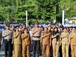 Pembina Upacara di SMKN 3 Sibolga, Kapolres: Hindari Kenakalan Remaja