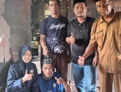 Donasi Untuk Akmal Pemuda Disabilitas di Madina Diserahkan