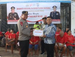 Polda Kepri Berikan Bansos Kepada Yayasan Panti Jompo & Lansia