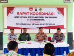 Rapat Koordinasi Lintas Sektoral Beserta KWK Comal dan Sekolahan