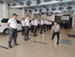 Polres Pematangsiantar Beri Pelatihan Bagi Satpam Panin Bank