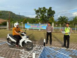 Polres Tapteng Ubah Uji Praktik SIM C Jadi Huruf S
