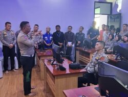 Polres Simalungun Latihan Operasional Perangkat ETLE