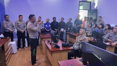 Polres Simalungun Latihan Operasional Perangkat ETLE