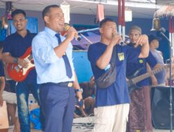 Grup Band WBP Lapas Rantauprapat Meriahkan HUT RI ke-78