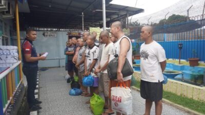 Lapas Rantauprapat Terima Tahanan Baru dari Polres Labuhanbatu