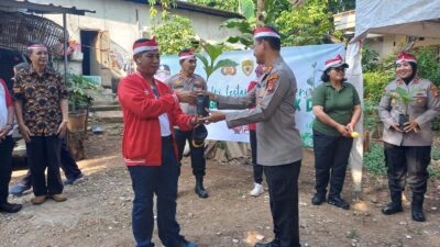 Program Penghijauan, Polres Metro Jakarta Timur Tanam 840 Pohon