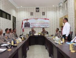 Apel di Polres Natuna, Wakapolda Kepri Beri Motivasi Pada Personil