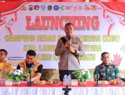 Polres Labuhanbatu Launching KBN di Desa Kuala Beringin Labura 