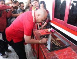 Bupati Taput Resmikan SMP N 6 Sipahutar