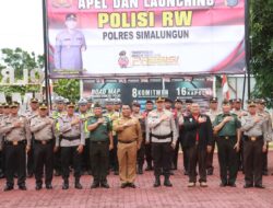 Polres Simalungun Launching Polisi RW