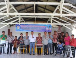 Berikan Bantuan Disabilitas Bupati Toba: Semua Berharga di Mata Tuhan