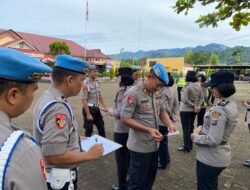 Propam Polres Tapteng Laksanakan Gaktiblin Terhadap Personil Polwan