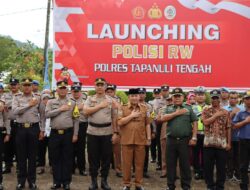 Sebanyak 242 Personil Ditugaskan Menjadi Polisi RW di Tapteng