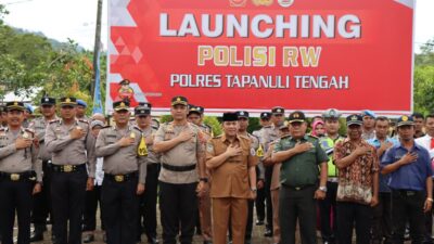 Sebanyak 242 Personil Ditugaskan Menjadi Polisi RW di Tapteng