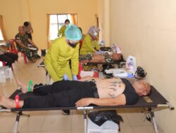 Personil Polres Pematang Siantar Cek Kesehatan Berkala