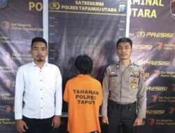 Sat Reskrim Polres Taput Tangkap Jurtul Togel di Desa Sitampurung Siborong-borong