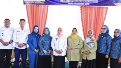 Wabup Labuhanbatu Sambut Kedatangan Tim Evaluasi PKK Prov Sumut