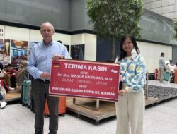 Bupati Nikson Beri Semangat Kepada 5 Peserta yang Ikut Ausbildung ke Jerman