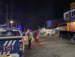 Polres Nias Selatan Rutin Laksanakan Patroli Blue Light di Malam Hari