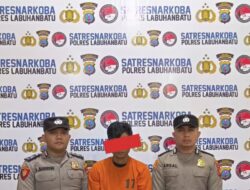 Polres Labuhanbatu Tangkap Pengedar Sabu di Padang Bulan