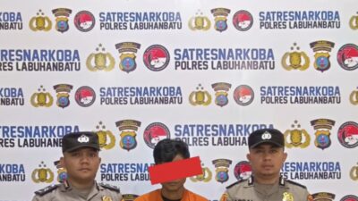 Polres Labuhanbatu Tangkap Pengedar Sabu di Padang Bulan