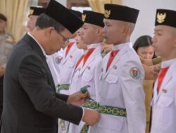 Personil Paskibraka Kabupaten Humbahas 2023 Dikukuhkan